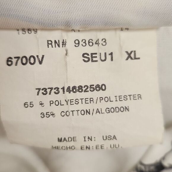 Cat In the Hat Dr. Seuss Scrub Top XL - Picture 7 of 7